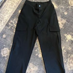 Zara cargo wide leg dress pants